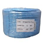 14mm Blue Polypropylene Rope - 220m coil