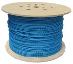 6mm Blue Polypropylene Rope on a 500m reel