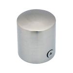 24mm Satin Chrome Cap End for 24mm Rope