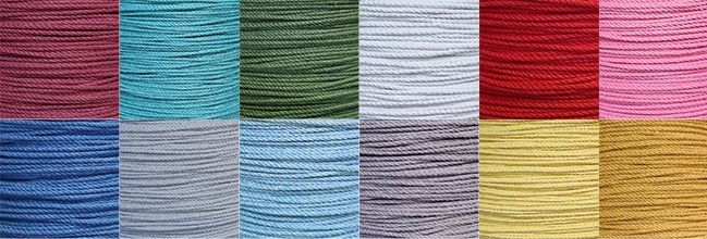 Dyed Cotton Rope - Crafts & Macrame