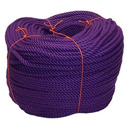 Purple PolyCotton Rope