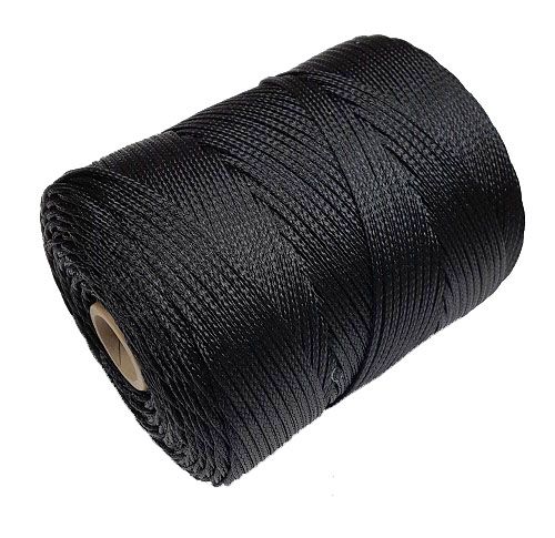 6mm Black Polyethylene (PE) Braided Twine - 2kg spool