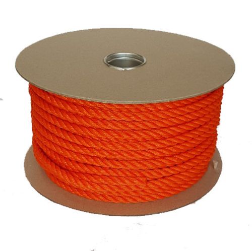 10mm Orange Polyethylene Rope - 70m reel