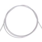 3mm White PVC Coated Steel Wire Rope - 50m reel